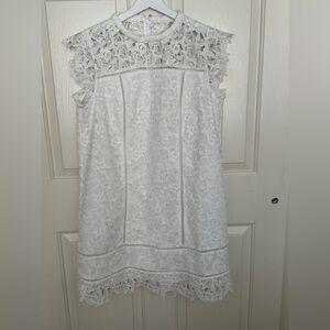 White Lace Vineyard Vines Dress